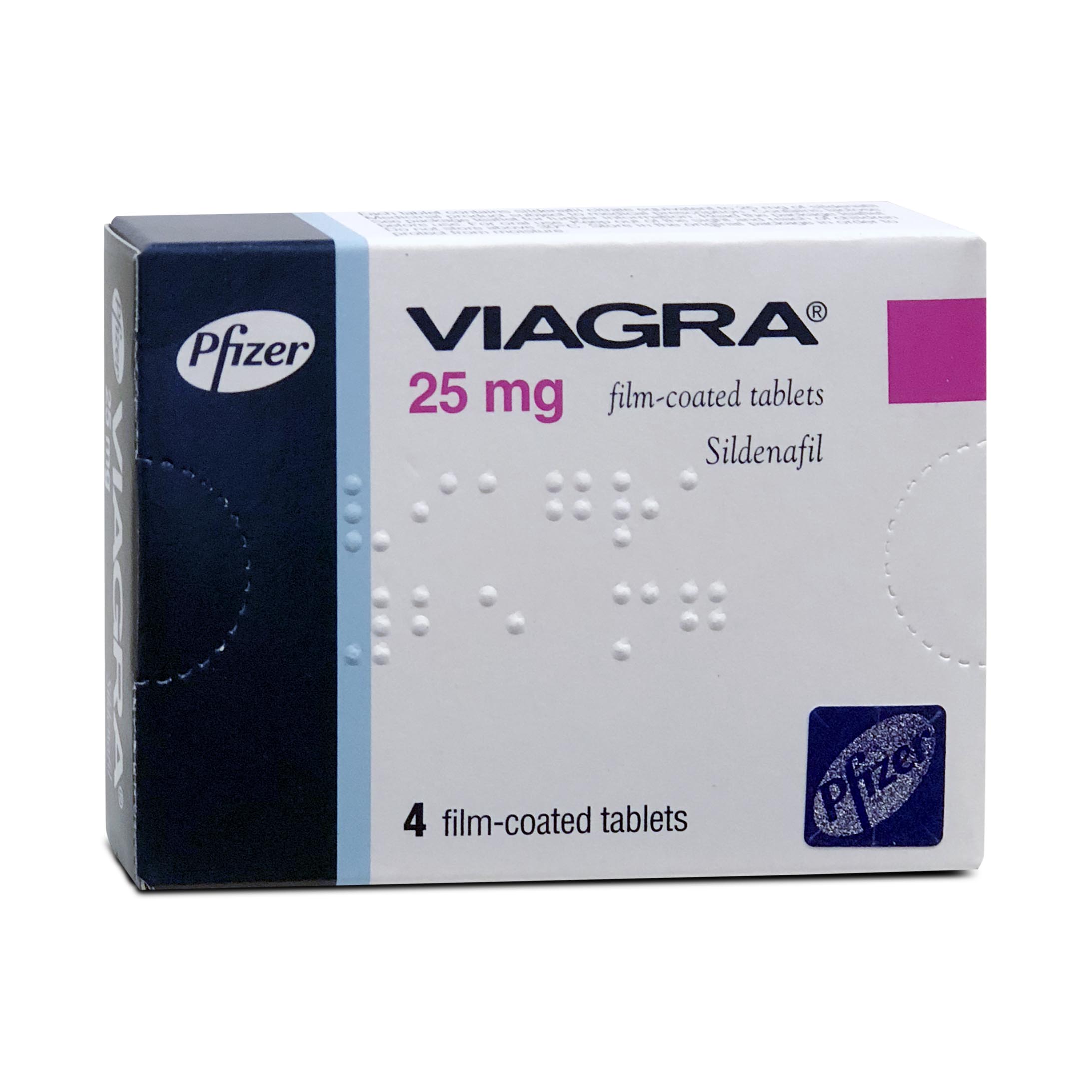 Viagra 25mg 4 tablets Pfizer